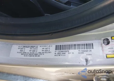 2012 Chrysler 200 Lx from USA, damaged, VIN 1C3CCBAB4CN320756